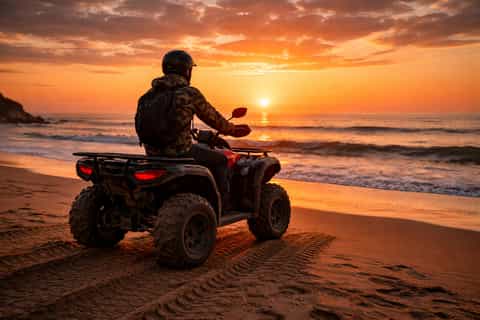 68 (5) Quad bike sunrise tour at the lagoon - الصورة 1